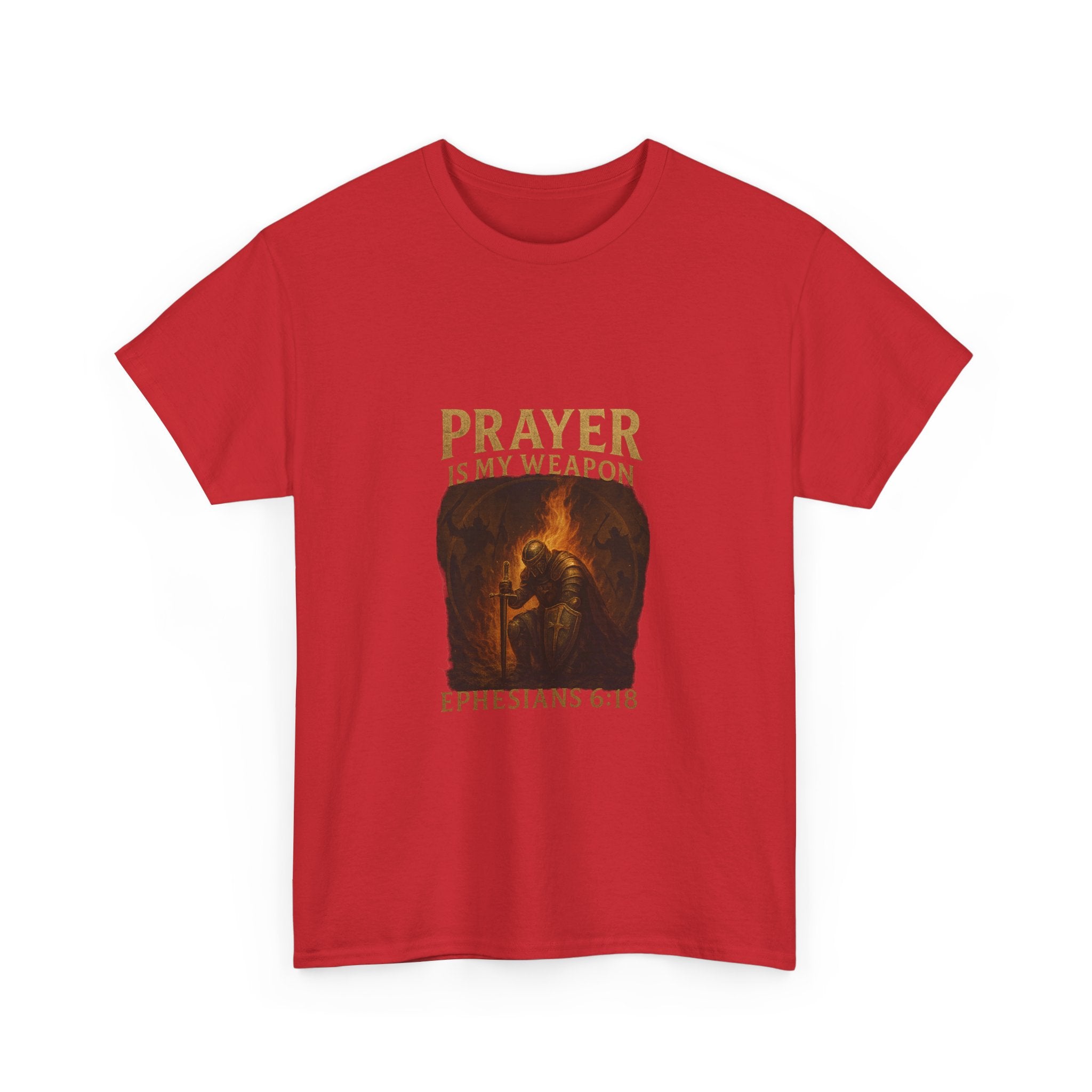 Prayer Warrior Tee, Unisex Heavy Cotton Tee