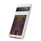 Tough Cases: Empowering Phone Case with Inspirational Prayer