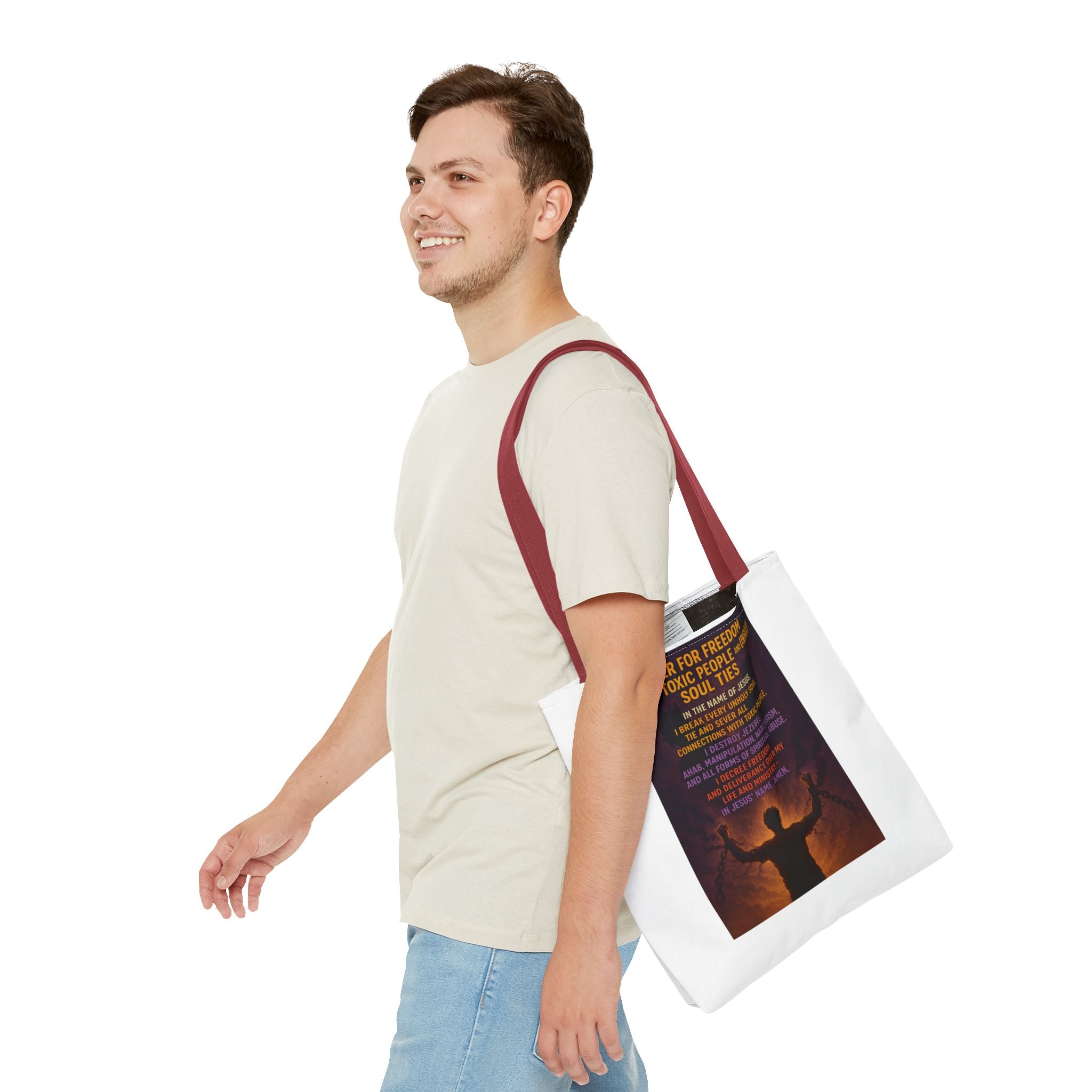 Empowering Prayer Tote Bag