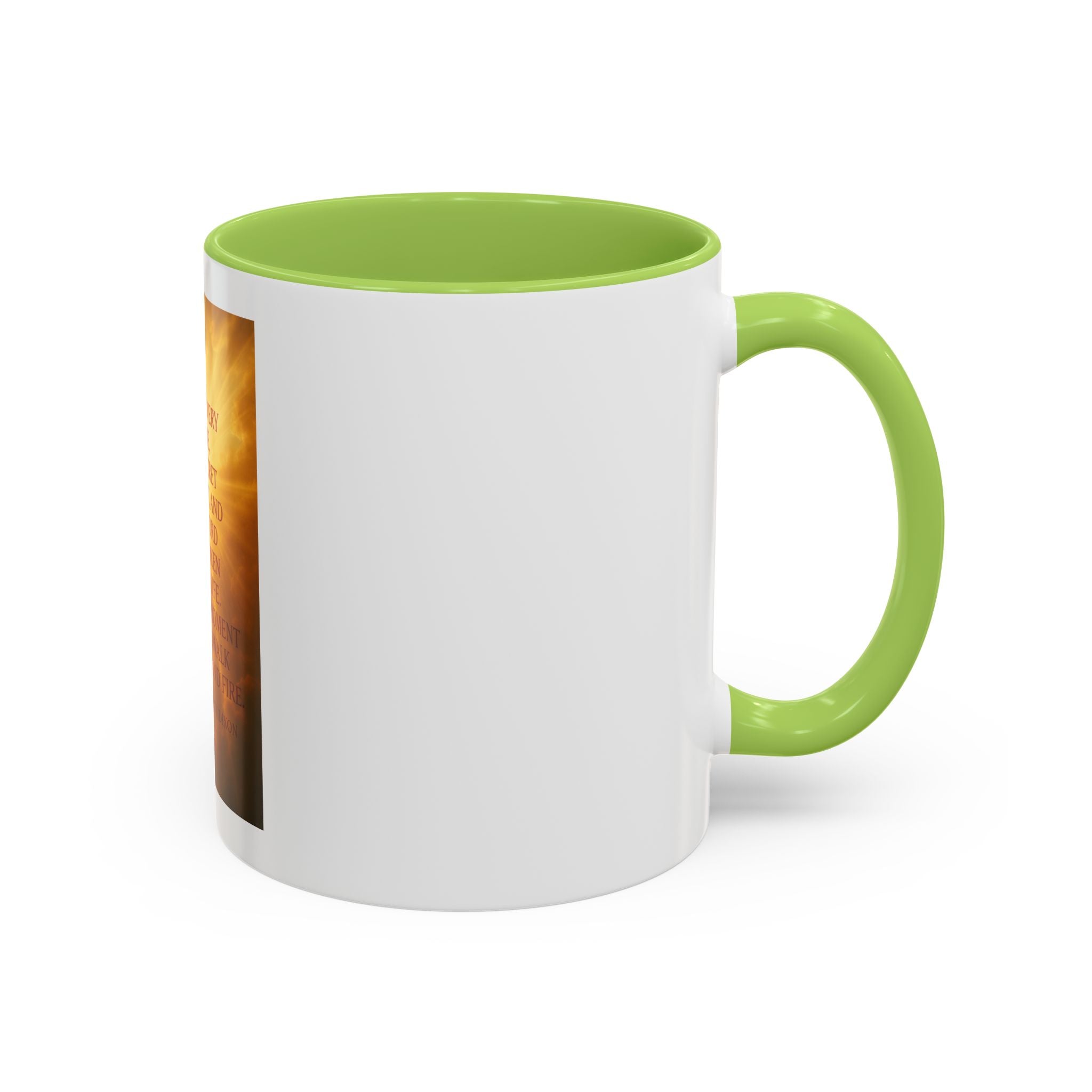 Inspirational Accent Coffee Mug