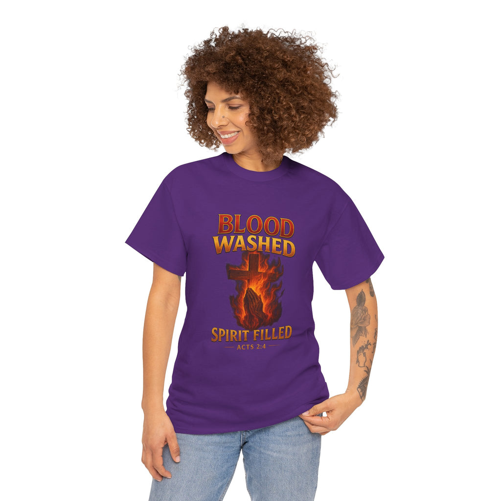 Faith-Inspired Unisex Heavy Cotton Tee