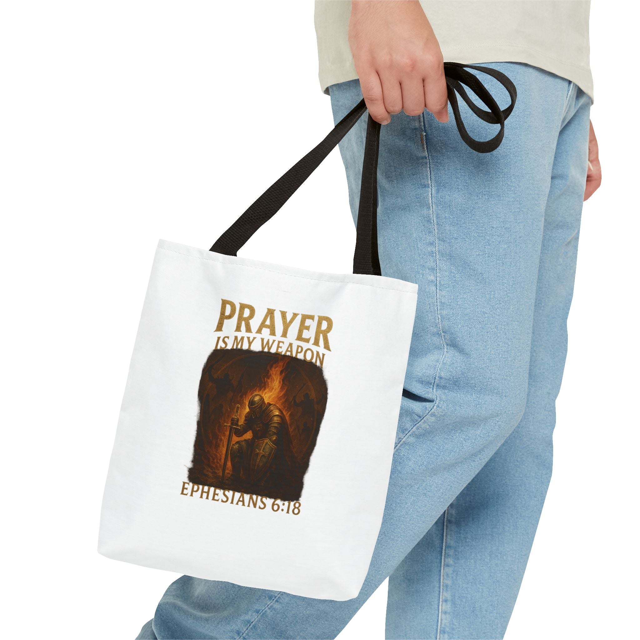 Prayer Warrior Tote Bag
