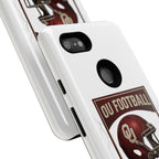 OU Football Tough Phone Case, Sports Gift