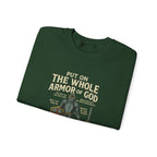 Faith-Inspired Armor of God Crewneck Sweatshirt