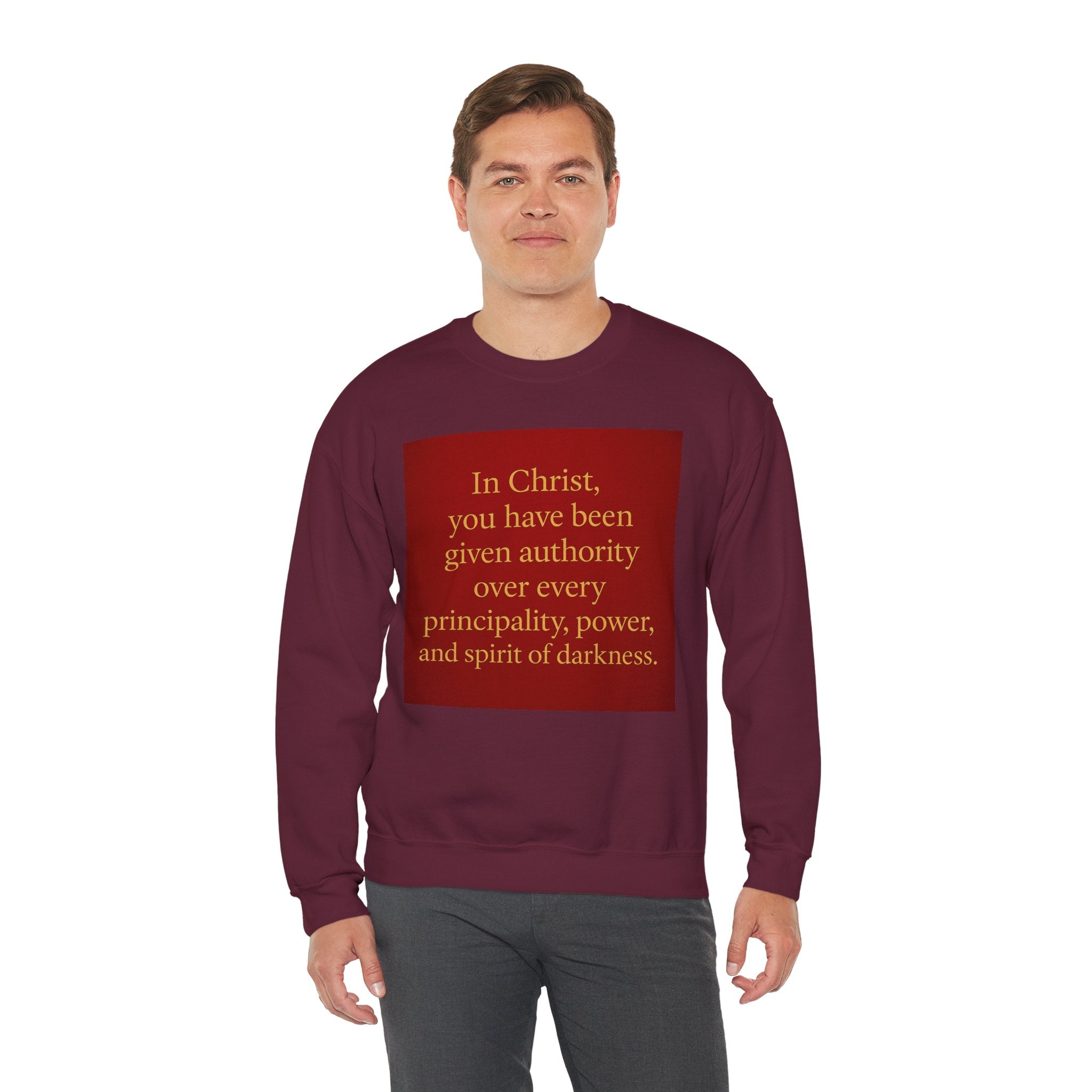 Faith-Inspired Crewneck Sweatshirt