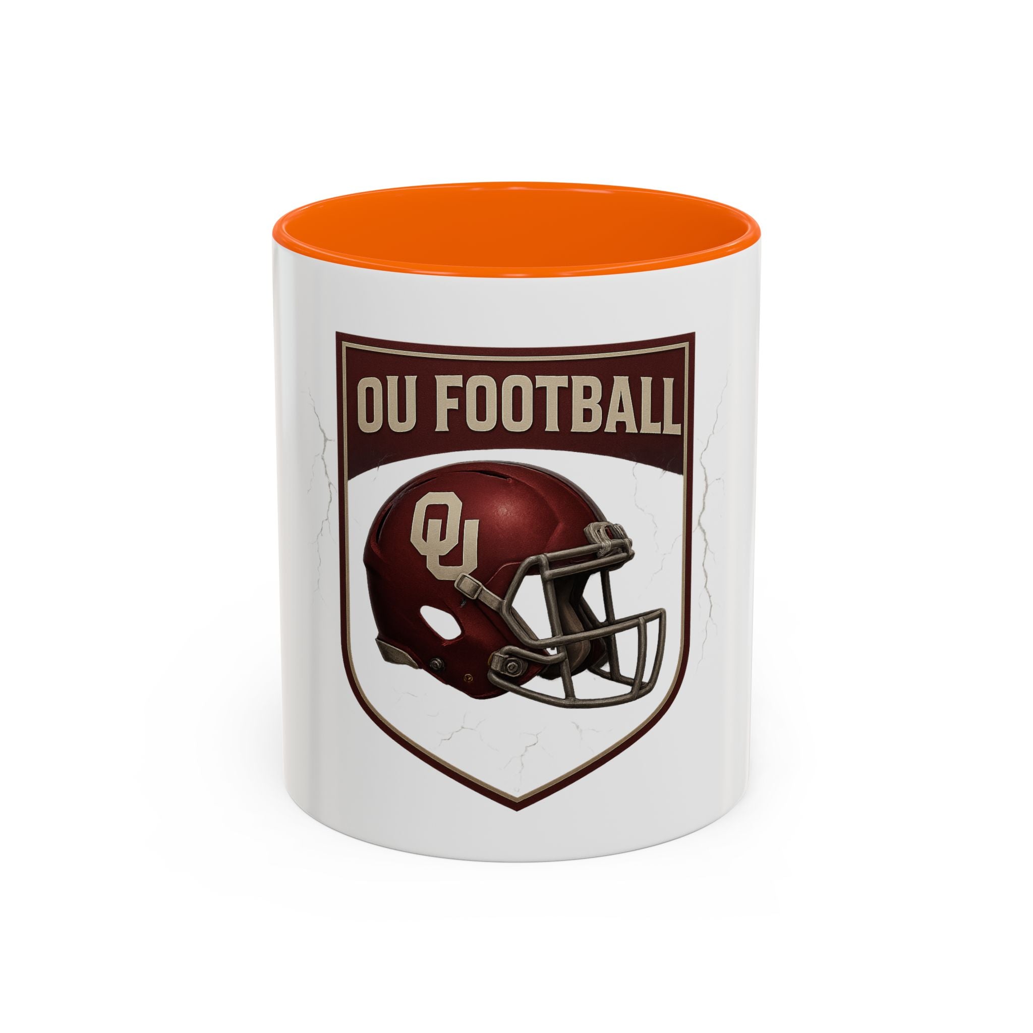 OU Football Accent Coffee Mug