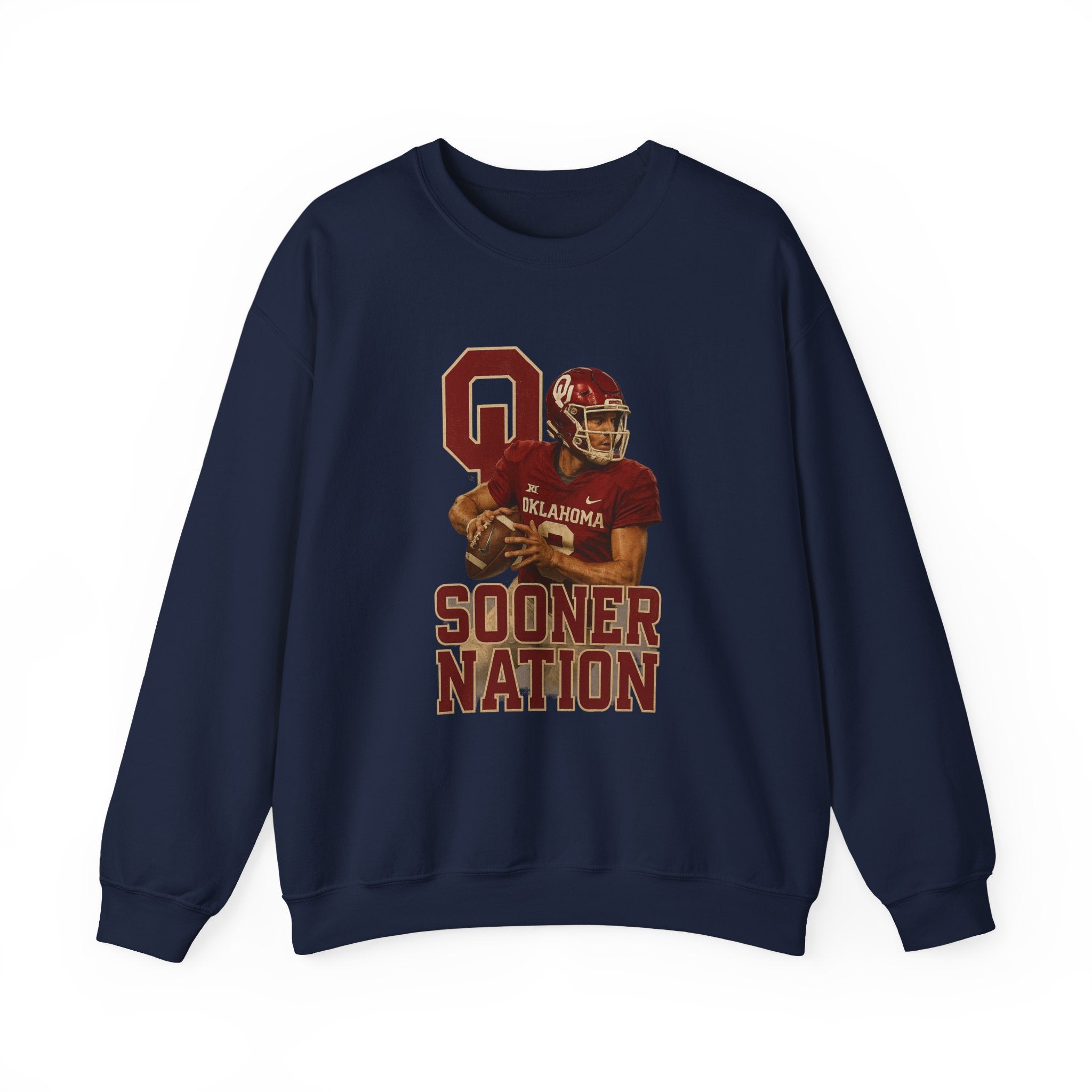 Bold Sooner Nation Crewneck Sweatshirt