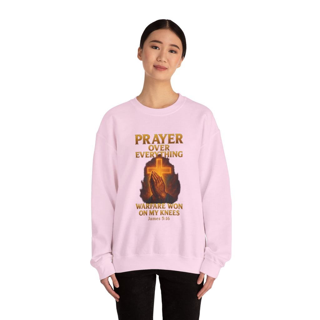 Prayer Over Everything Crewneck Sweatshirt
