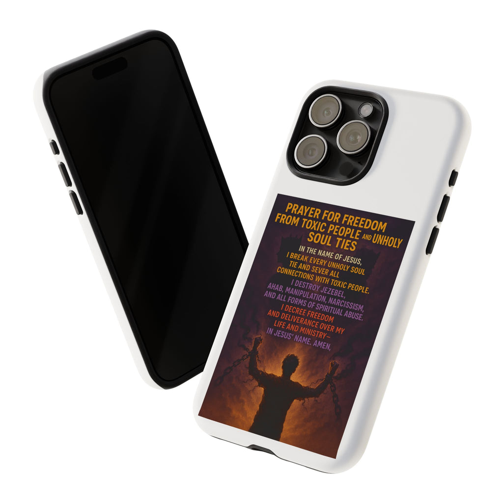 Tough Cases: Empowering Phone Case with Inspirational Prayer