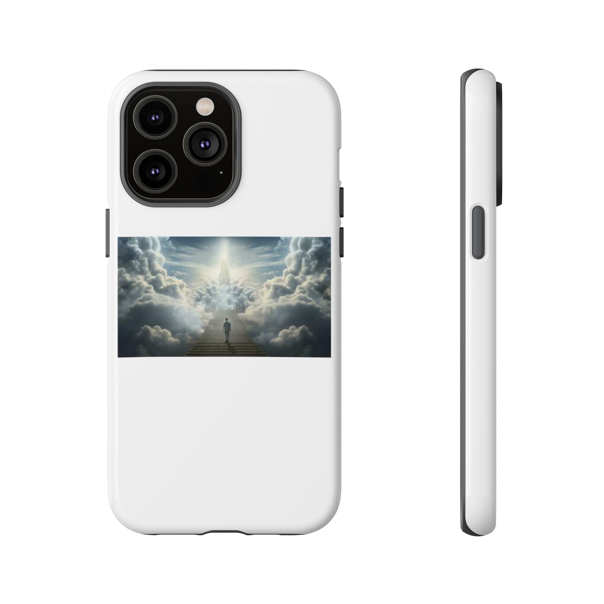 Stairway to Heaven – Spiritual Cloud Path Mobile Cover