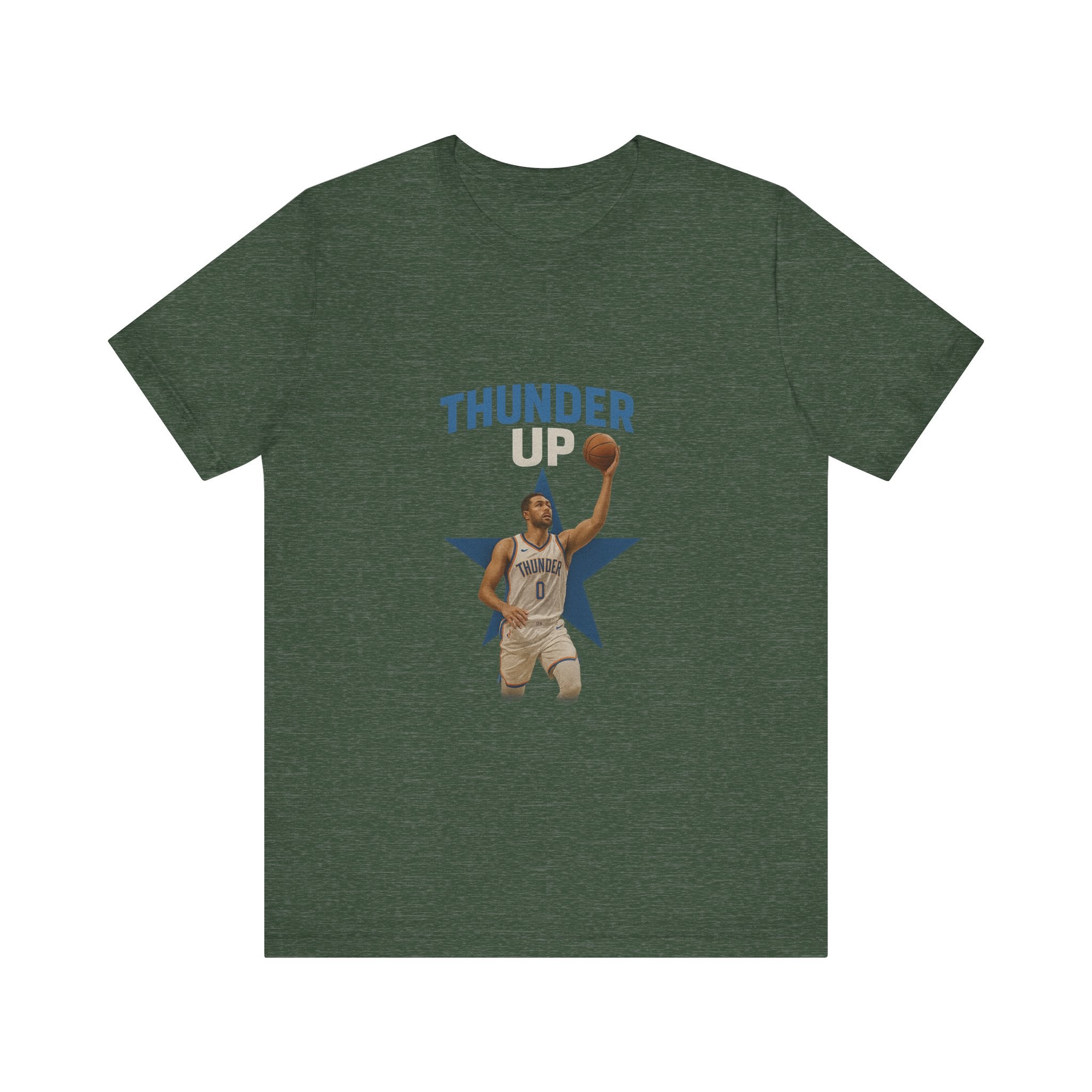 Thunder Up Basketball Tee