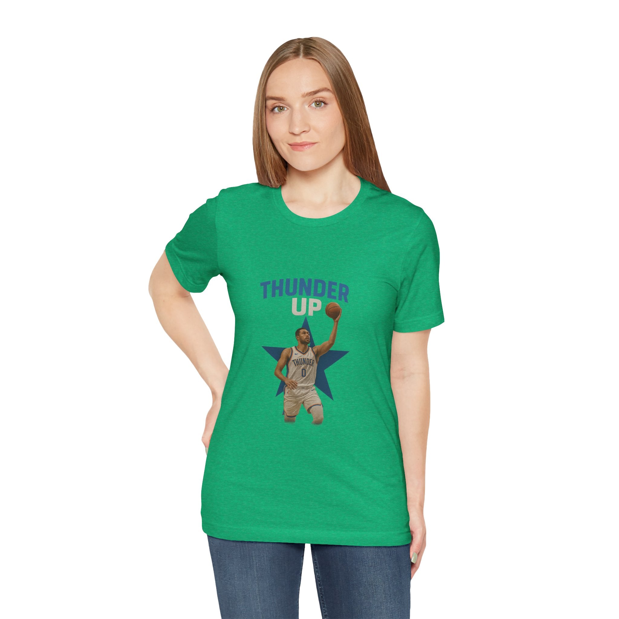 Thunder Up Basketball Tee