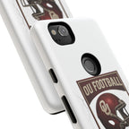 OU Football Tough Phone Case, Sports Gift