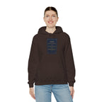 Inspirational God Quote Hoodie, Cozy Sweatshirt for Faith, Religion Gift, Spiritual Wear, Unisex Hooded Sweatshirt