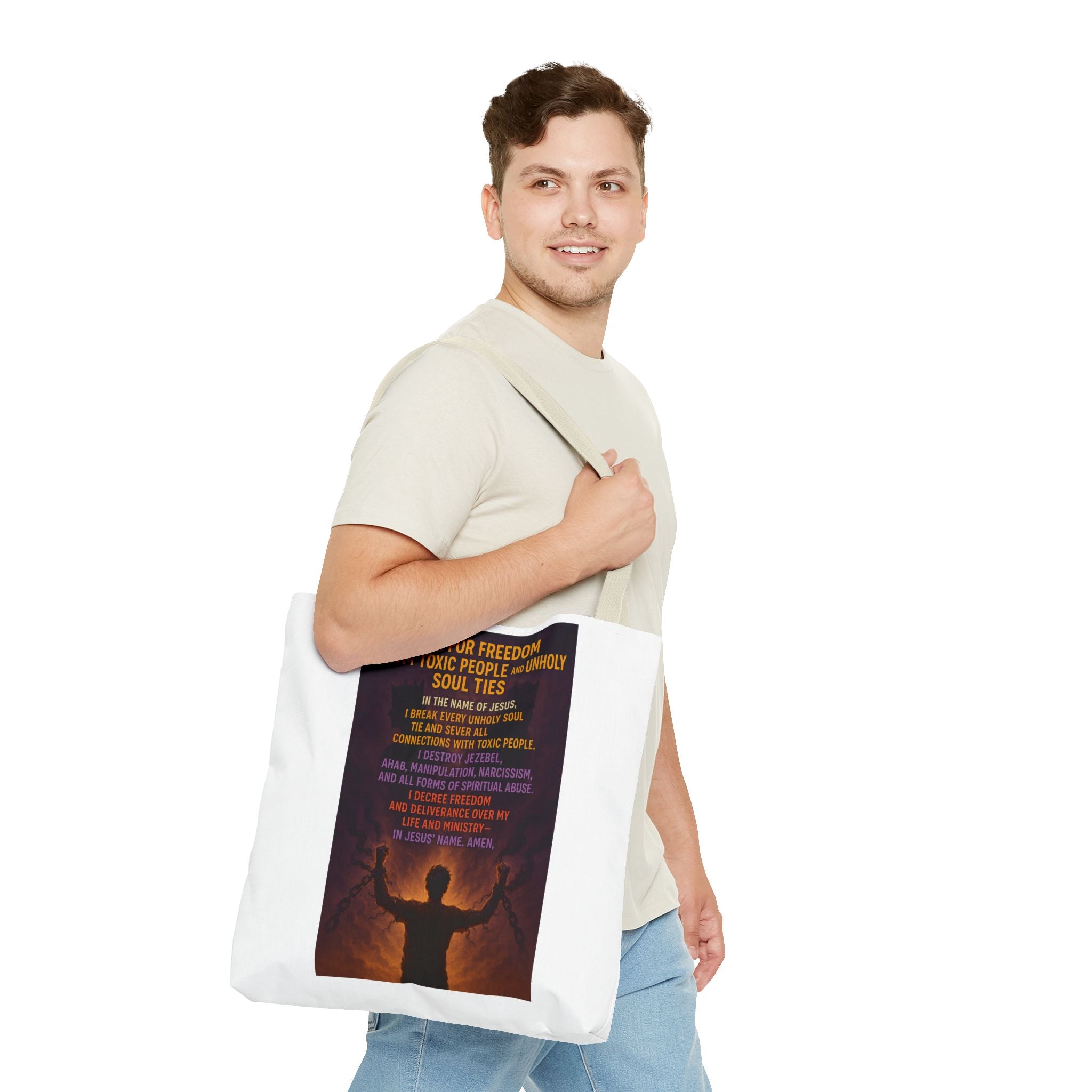 Empowering Prayer Tote Bag