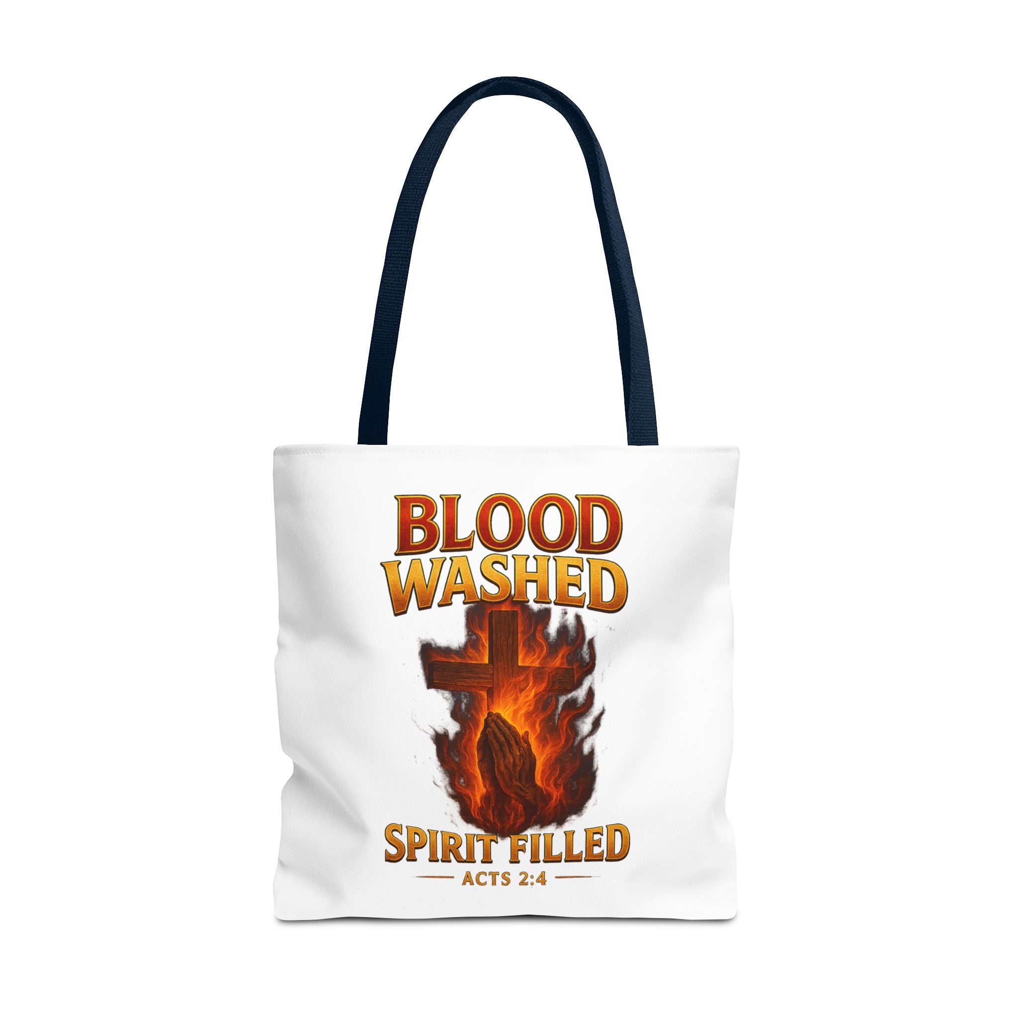 Blood Washed Spirit Filled Tote Bag
