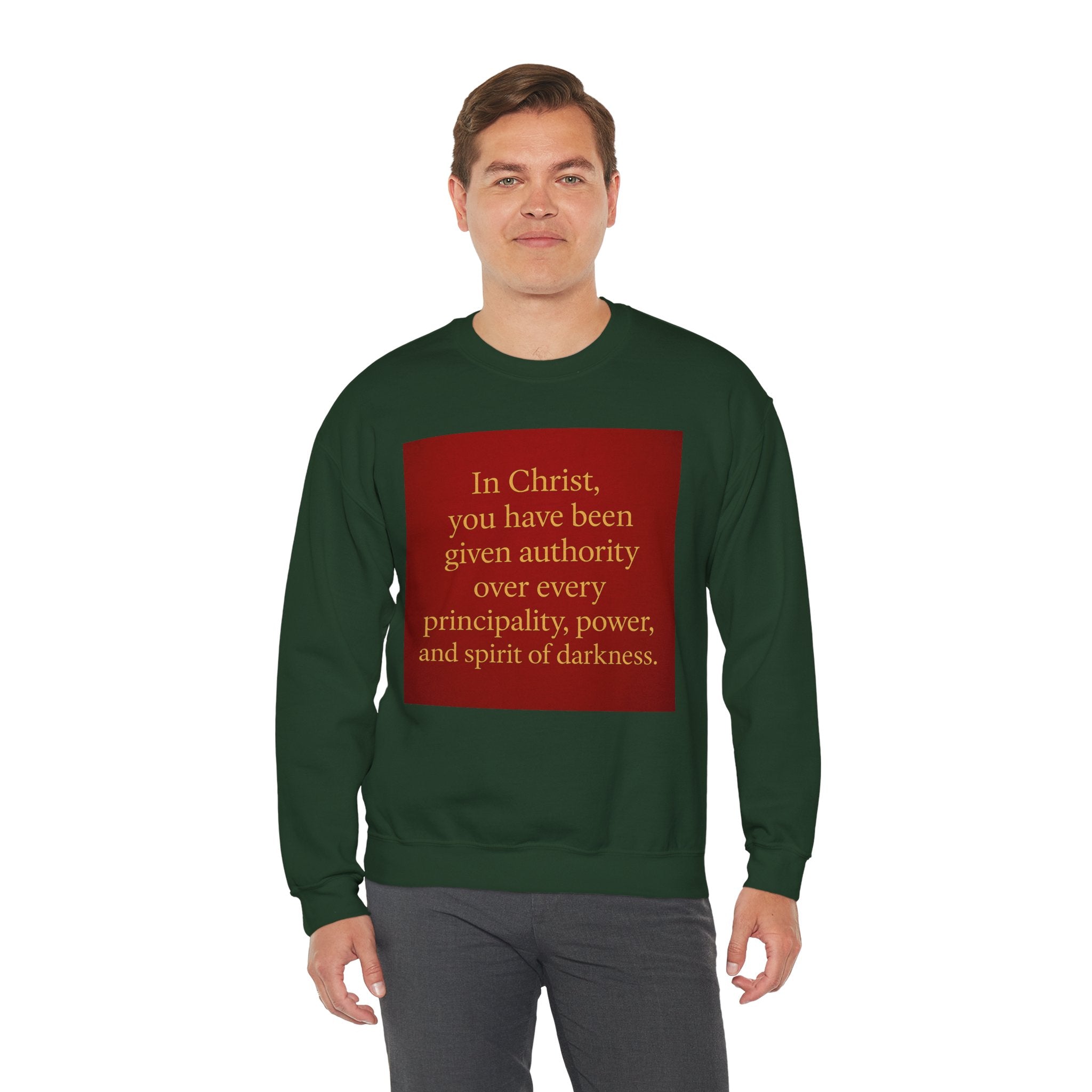 Faith-Inspired Crewneck Sweatshirt