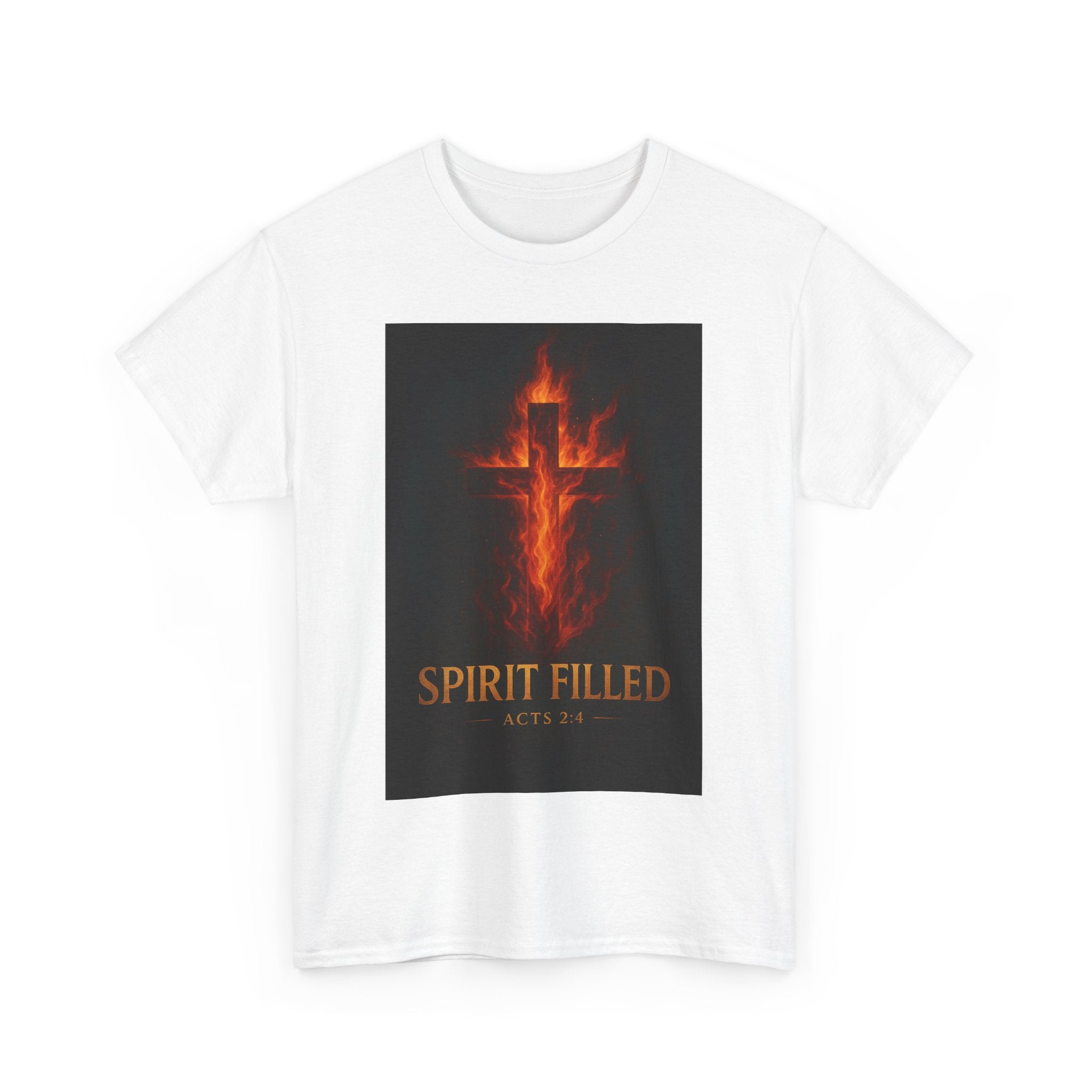 Spirit Filled Unisex Heavy Cotton Tee