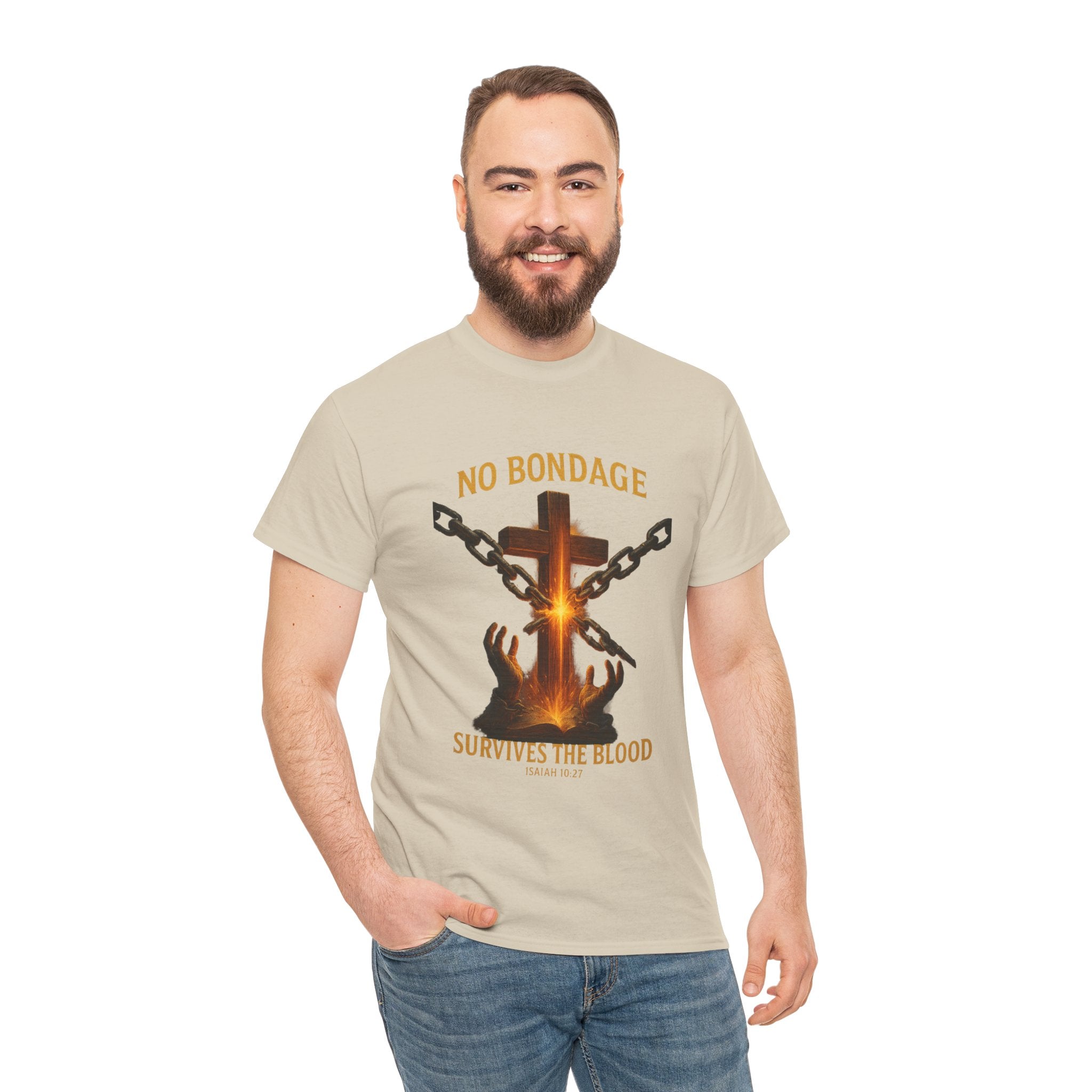 Faith-Inspired Unisex Heavy Cotton Tee