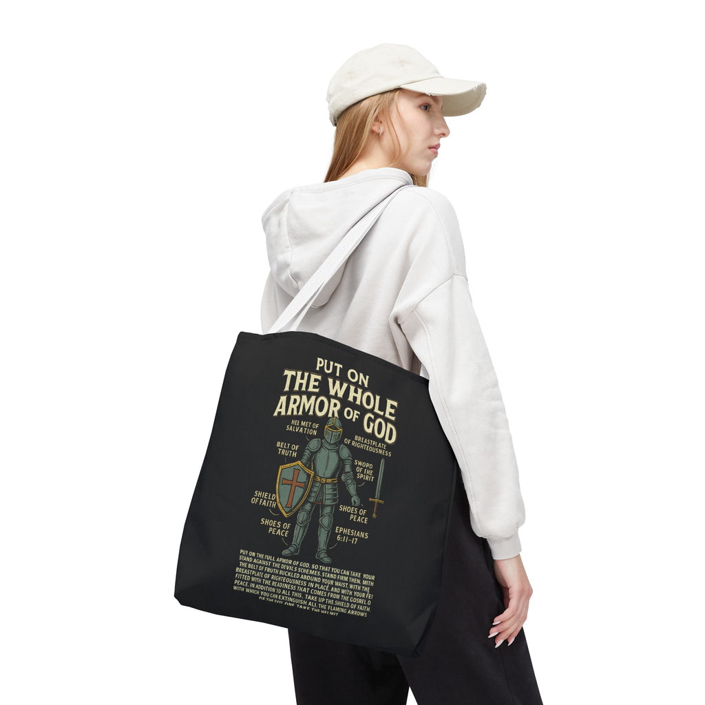 Inspirational Armor of God Tote Bag