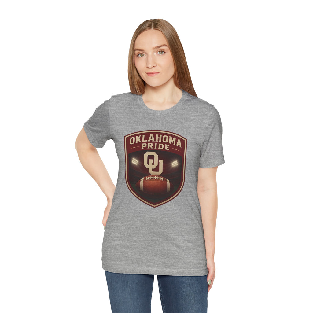 Oklahoma Pride Football Tee