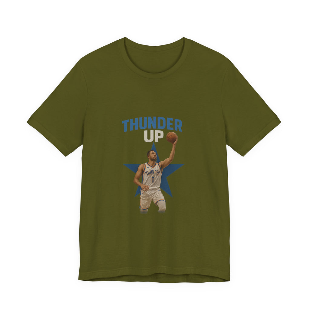Thunder Up Basketball Tee