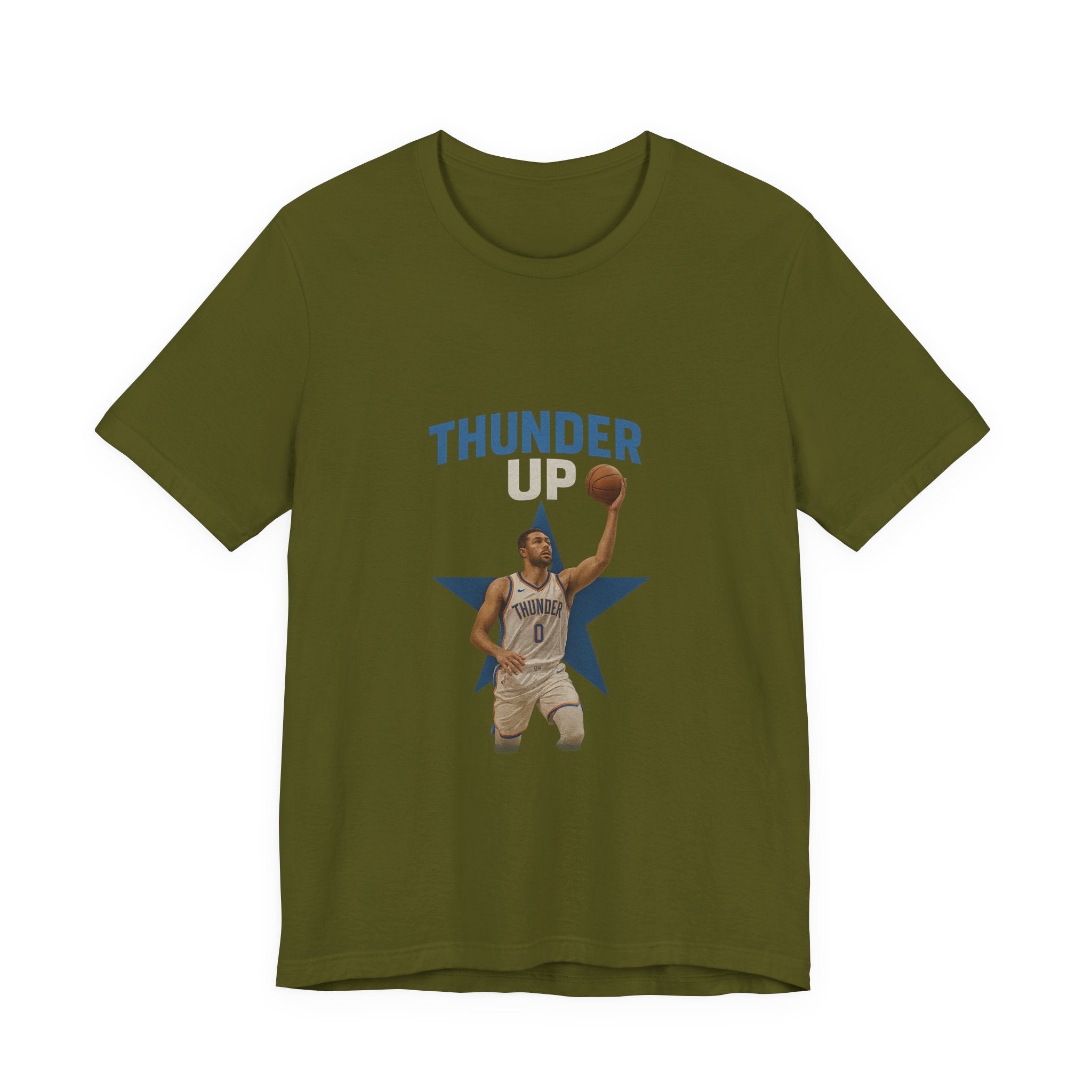 Thunder Up Basketball Tee