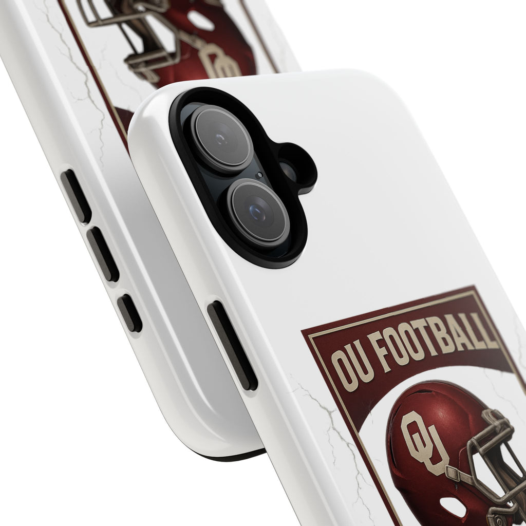 OU Football Tough Phone Case, Sports Gift