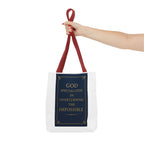 Inspirational Tote Bag, Motivational Quote Bag