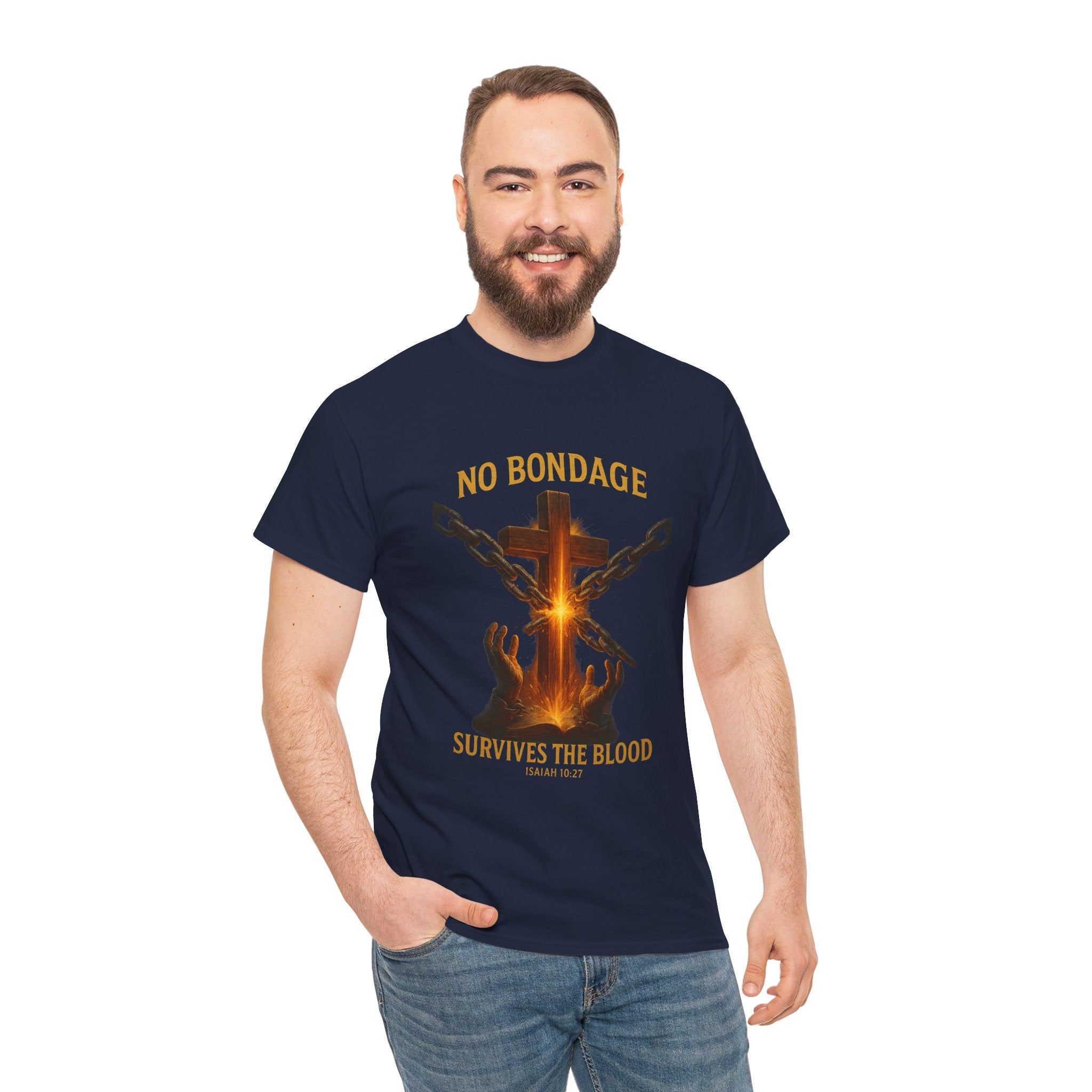 Faith-Inspired Unisex Heavy Cotton Tee