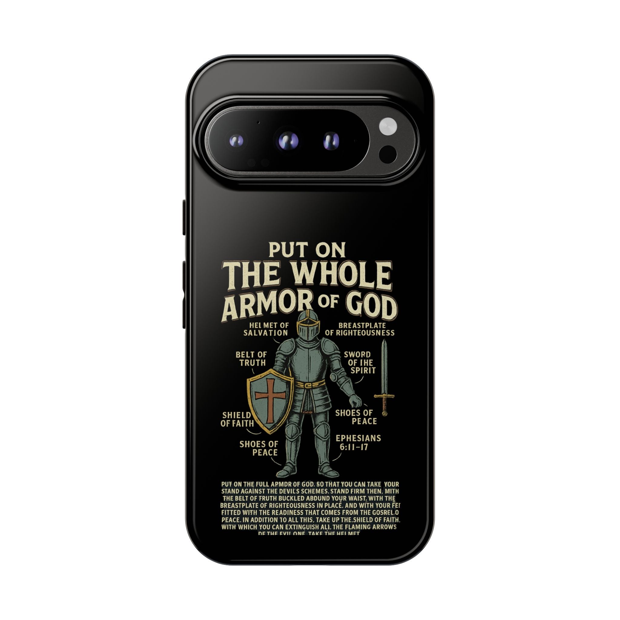 Armor of God – Spiritual Warrior Mobile Cover