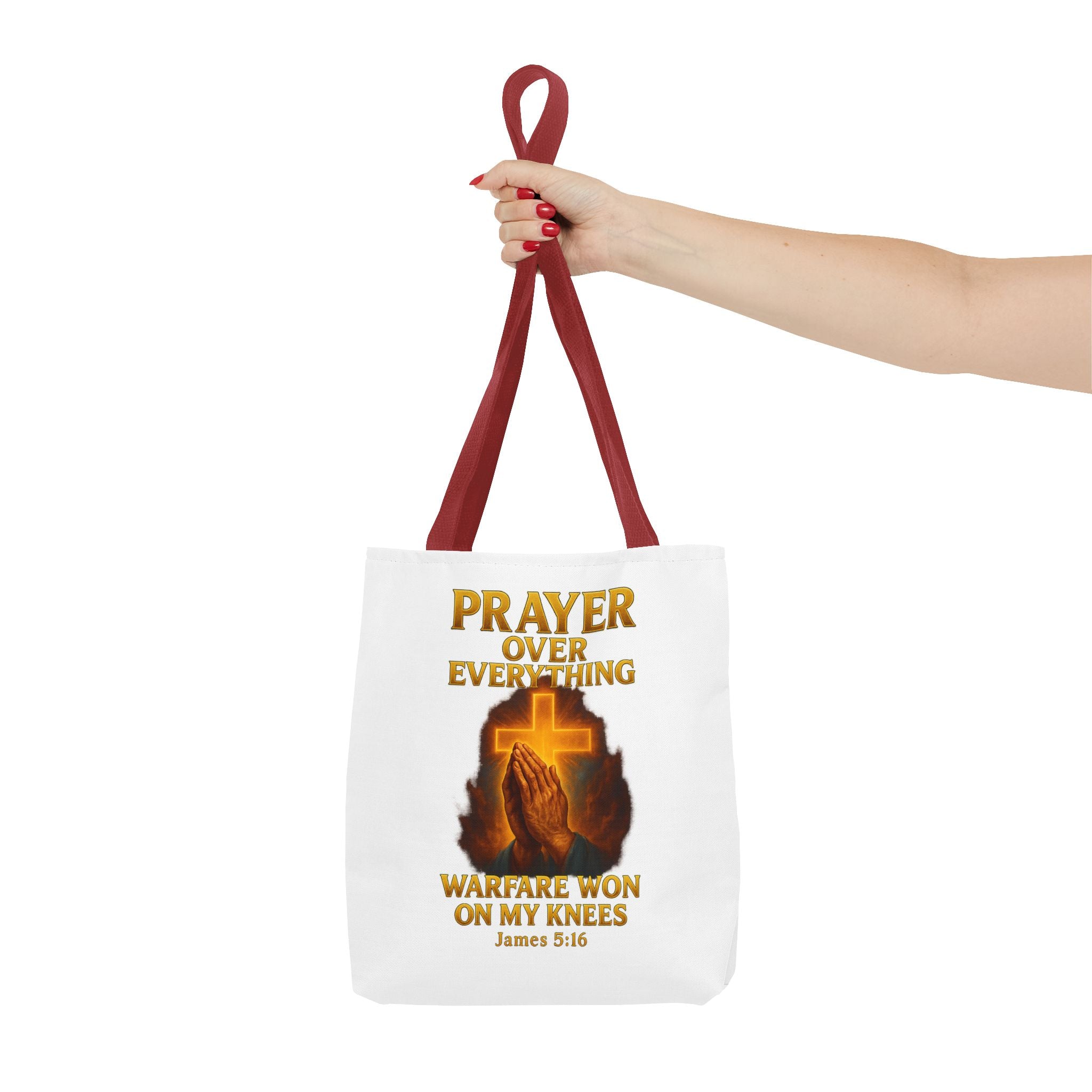 Prayer Motivational Tote Bag