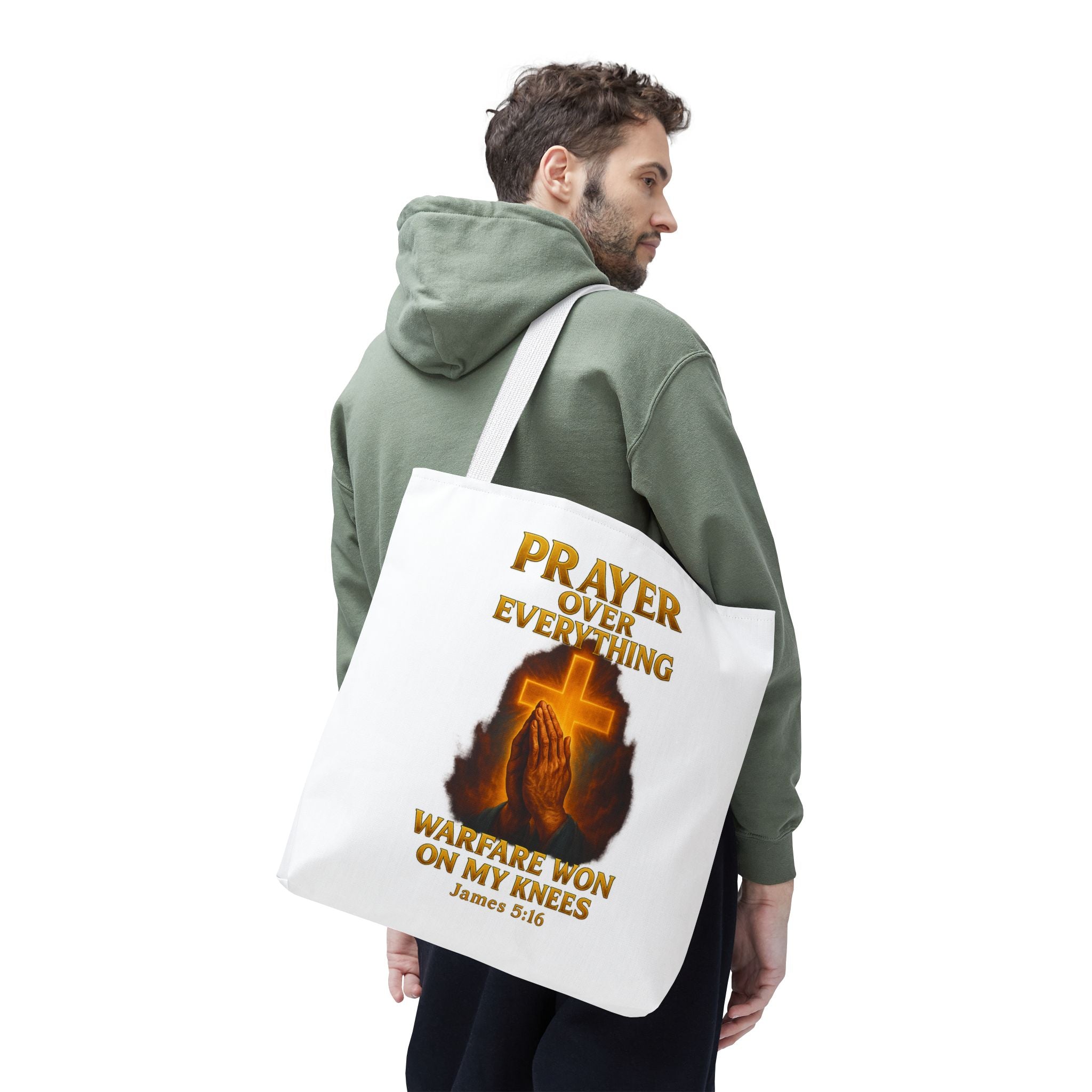 Prayer Motivational Tote Bag