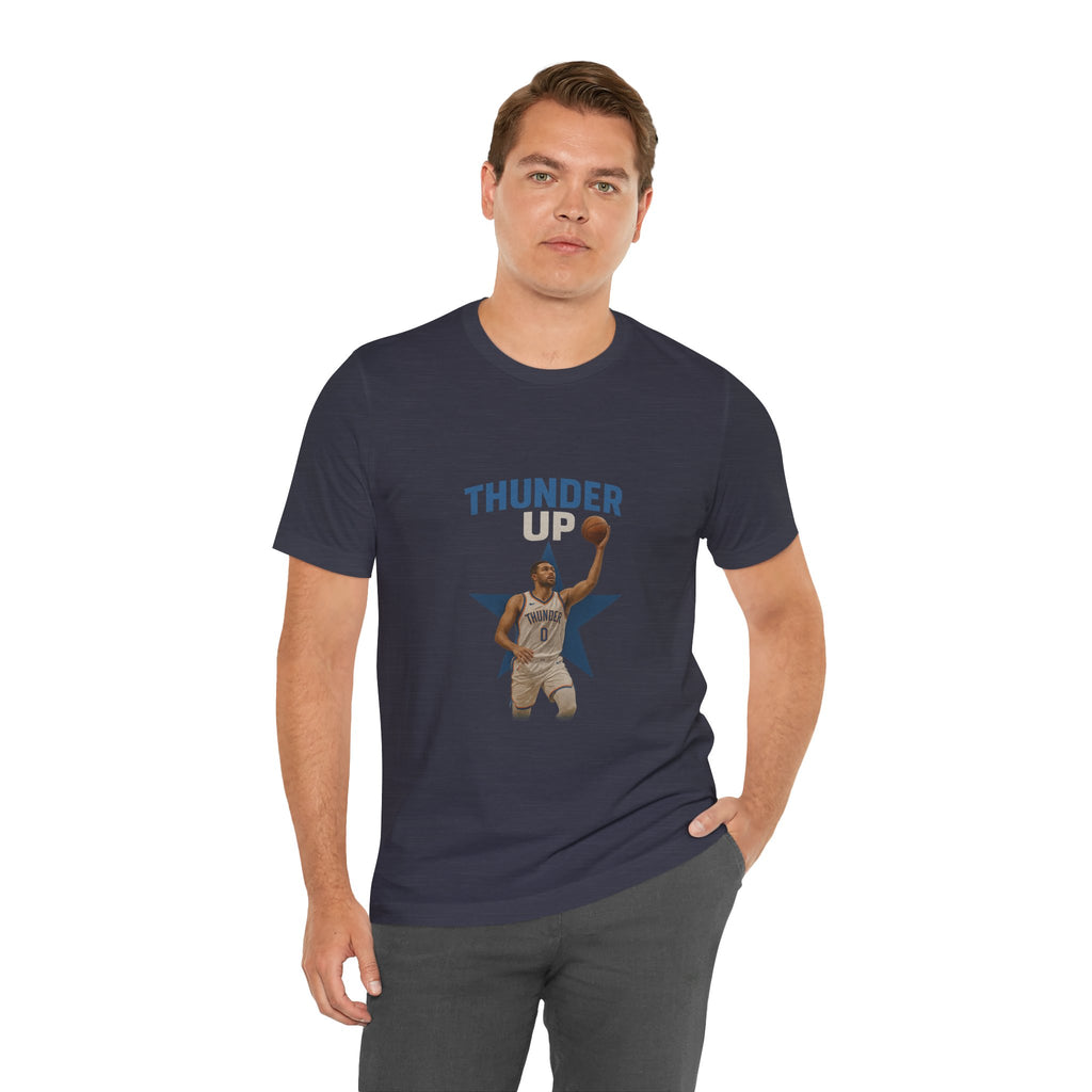 Thunder Up Basketball Tee
