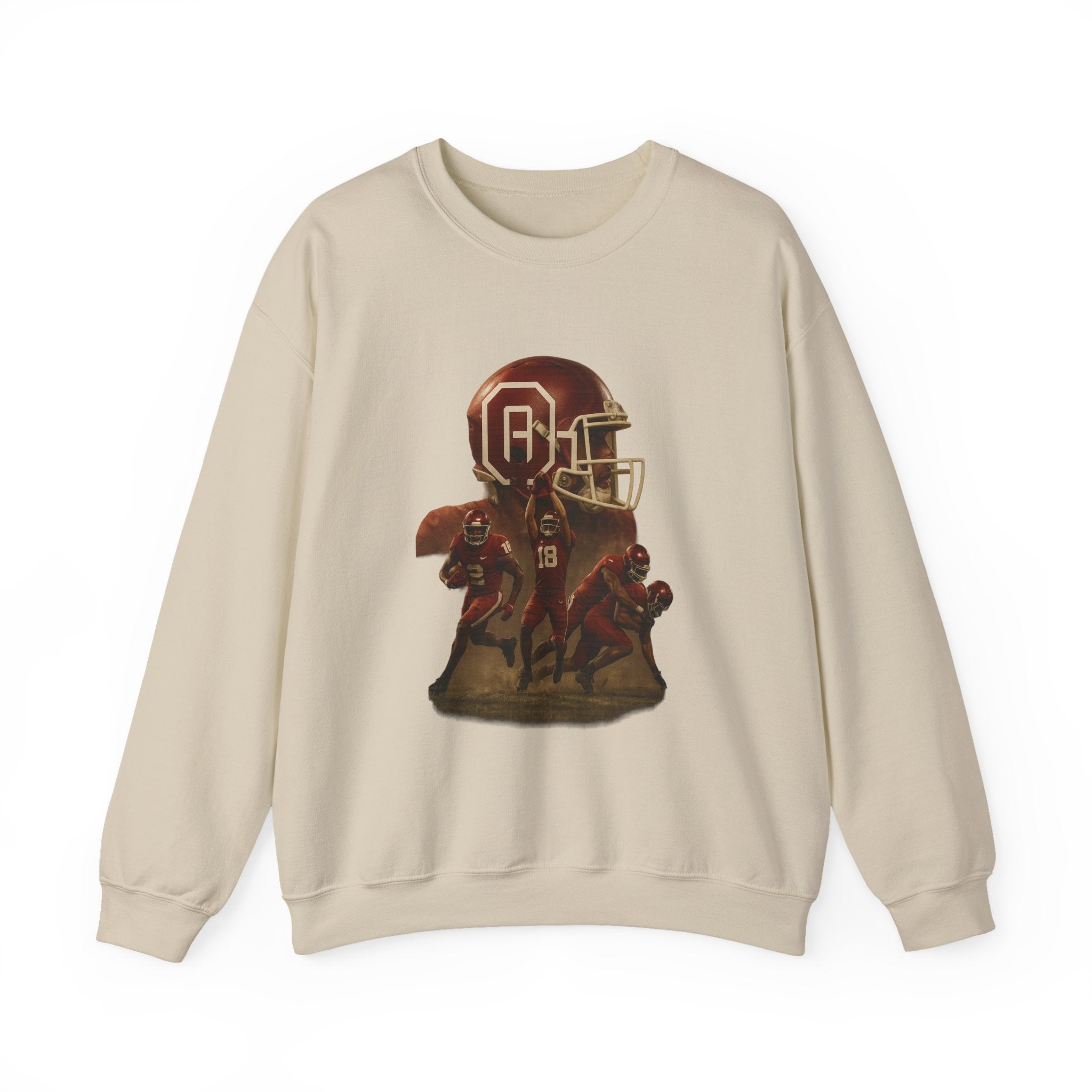 Vintage Football Crewneck Sweatshirt