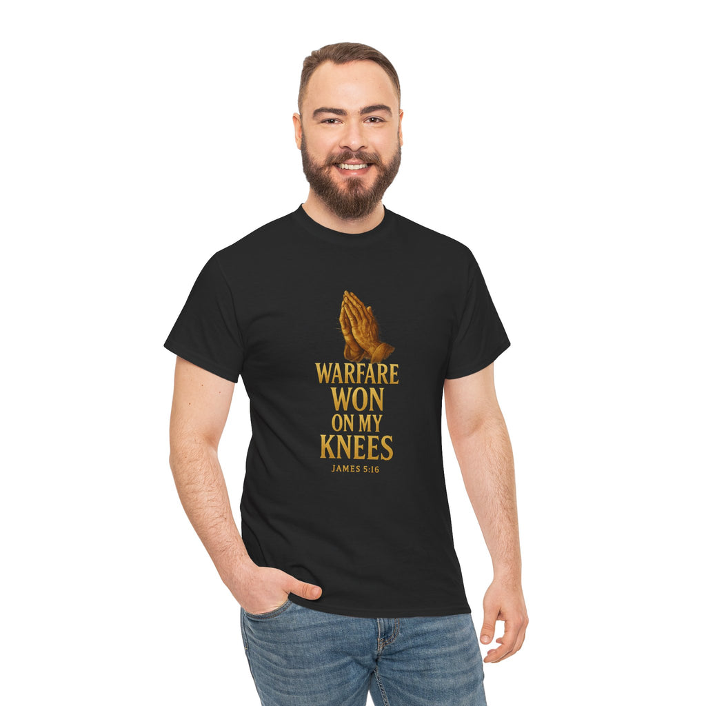 Warfare Won on My Knees Unisex Tee
