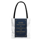 Inspirational Tote Bag, Motivational Quote Bag