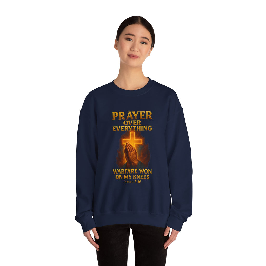 Prayer Over Everything Crewneck Sweatshirt