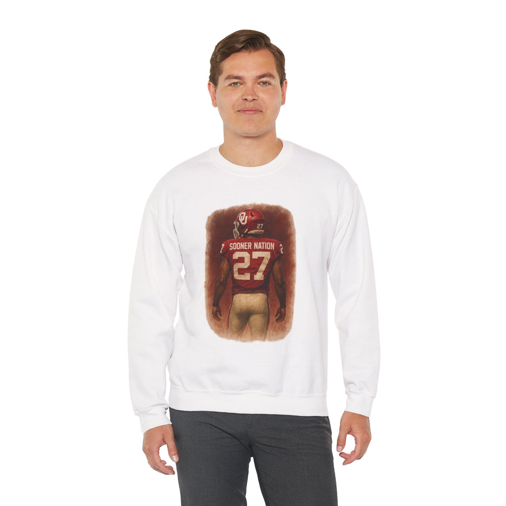 Sporty Outdoor Crewneck Sweatshirt