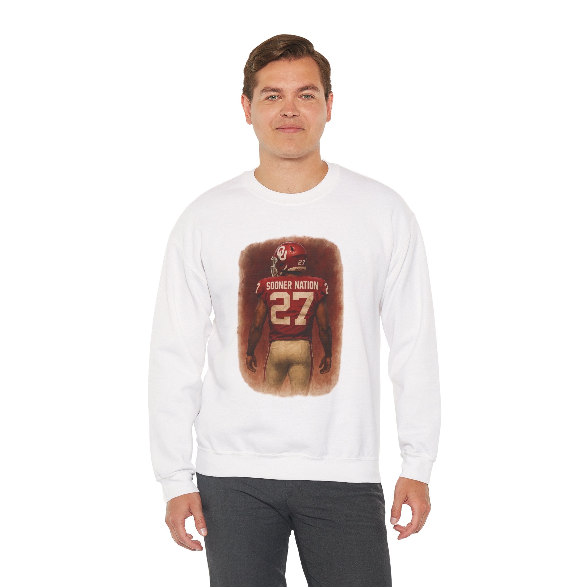 Sporty Outdoor Crewneck Sweatshirt