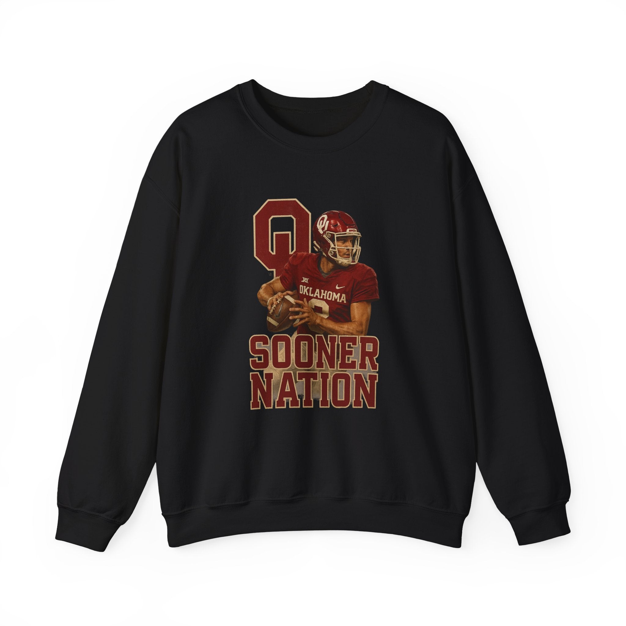 Bold Sooner Nation Crewneck Sweatshirt