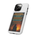 Tough Cases: Inspirational Phone Case