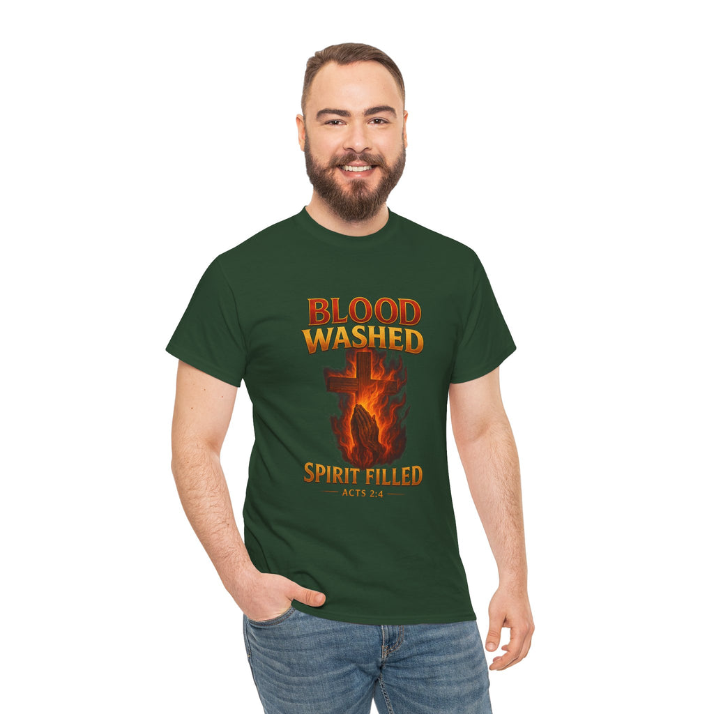 Faith-Inspired Unisex Heavy Cotton Tee