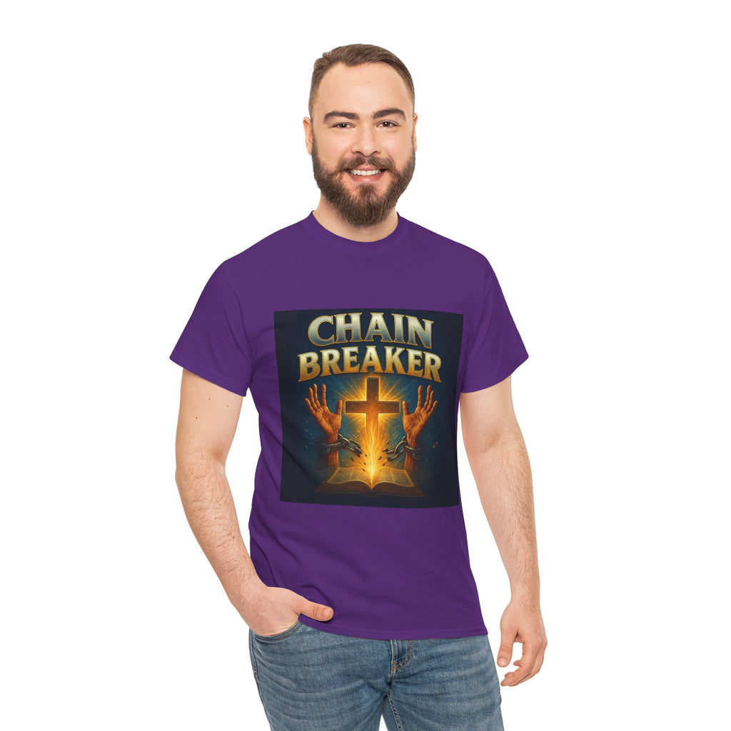 Chain Breaker Unisex Heavy Cotton Tee