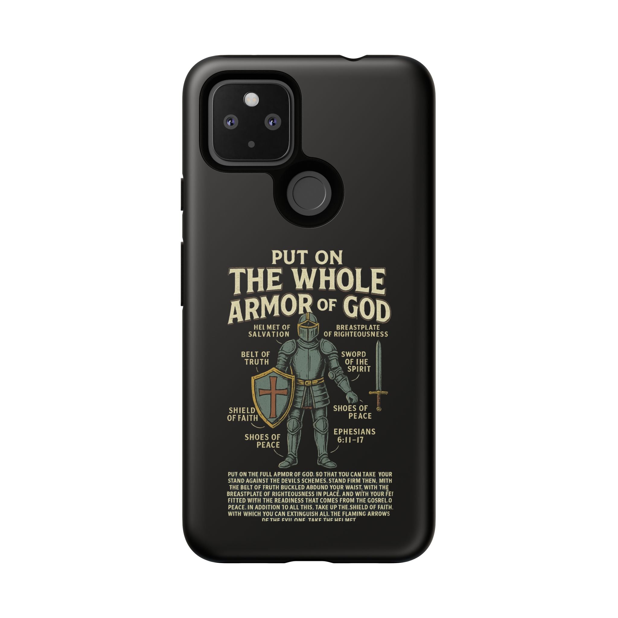 Armor of God – Spiritual Warrior Mobile Cover