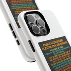 Tough Cases: Inspirational Phone Case