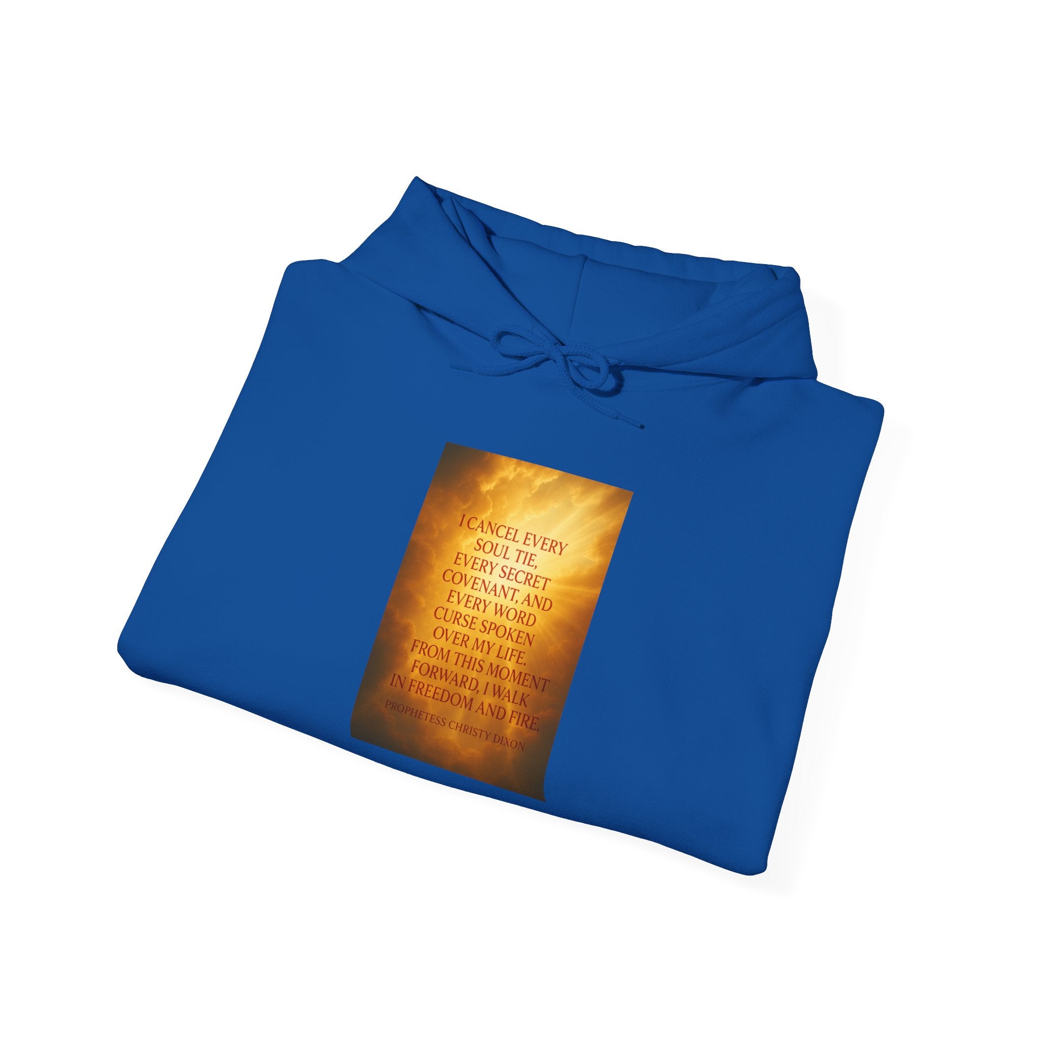 Inspirational Quote Hooded Sweatshirt