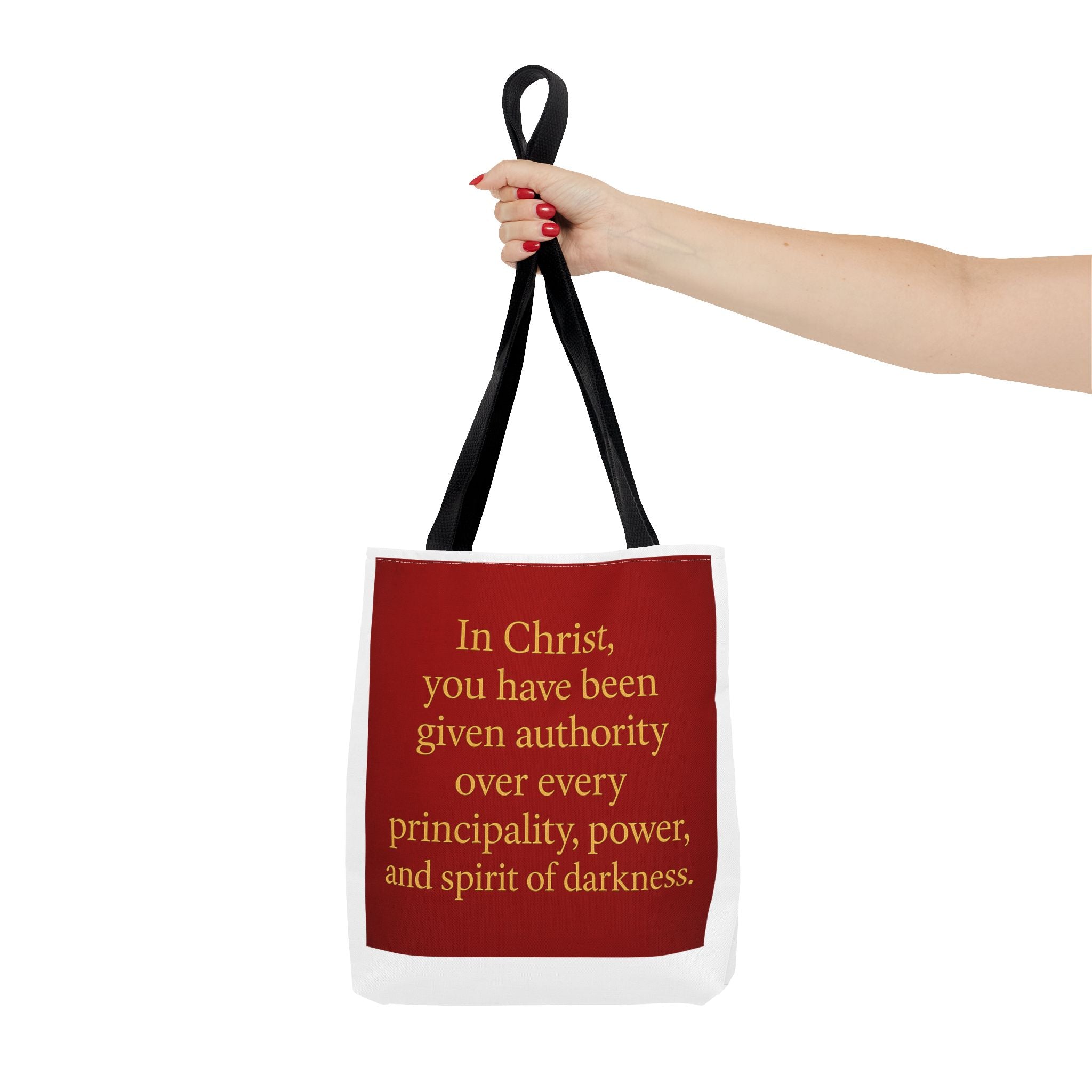 Faith-Inspired Tote Bag, Scripture Bag