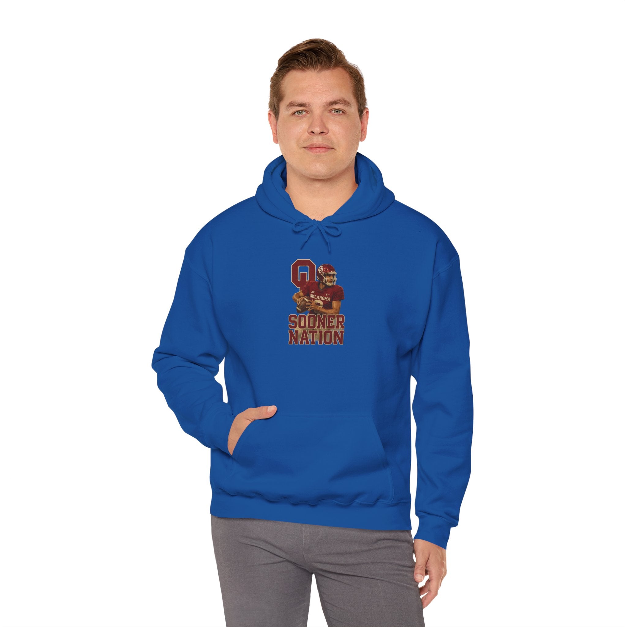 Unisex Hooded Design for Game Days