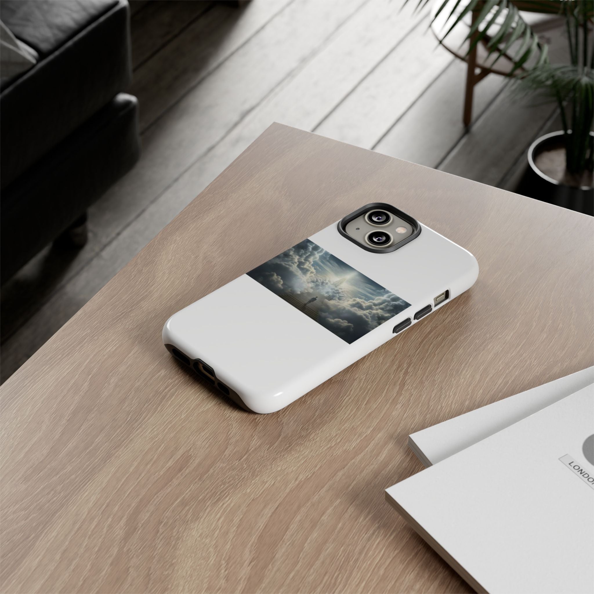 Stairway to Heaven – Spiritual Cloud Path Mobile Cover